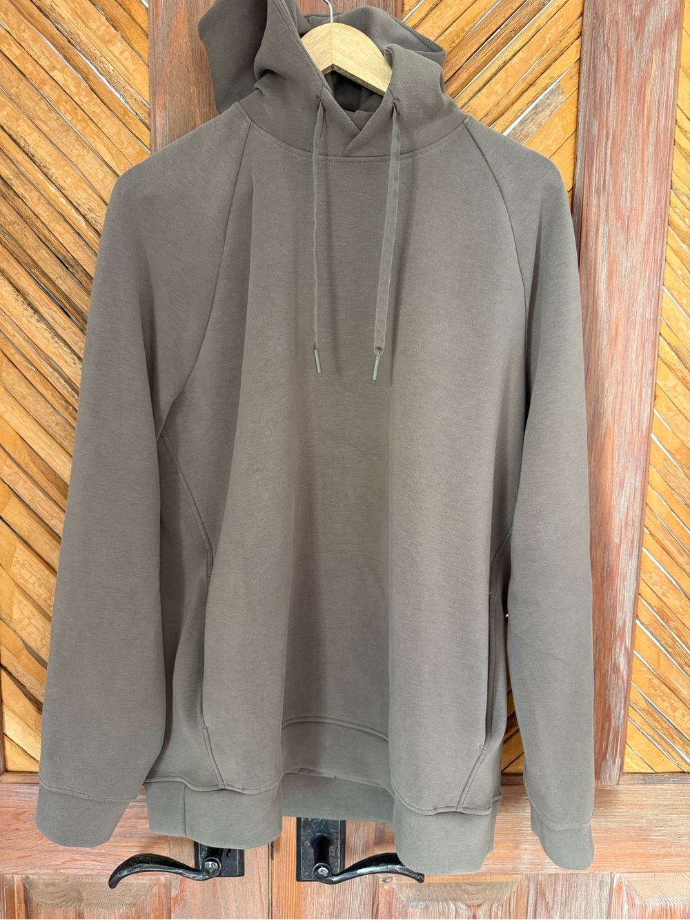 lululemon athletica Olive Brown Pullover Hoodie